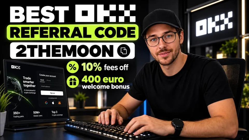 OKX referral code: how to use 2THEMOON at sign-up and what it unlocks